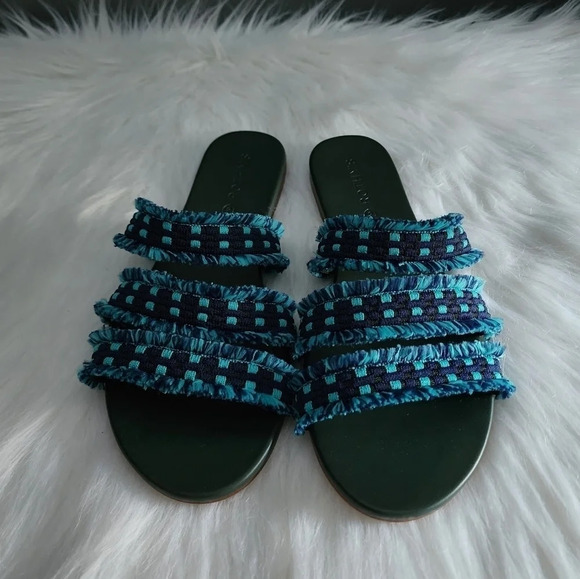 *NWOB* Rothy's Triple Band Fringe Sandal - Picture 4 of 6